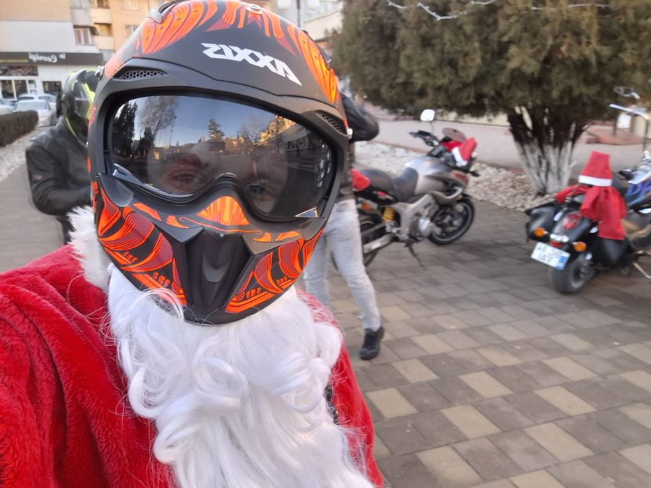 Cască moto Axxis Hunter Red