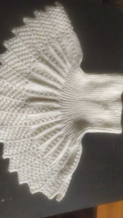 Ажурная манишка шарф для девочки