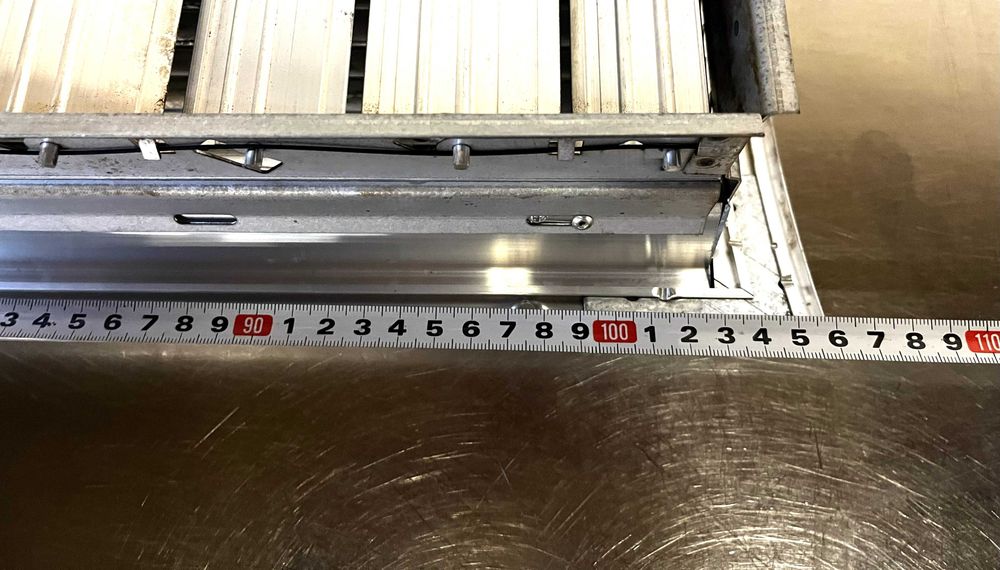 Алуминиеви решетки 233 мм х 1057 мм за кръгъл въздуховод