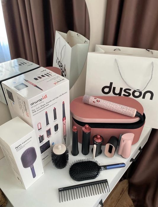 Новый Dyson Styler ID Air Мощный стайлер фен со сменными насадками