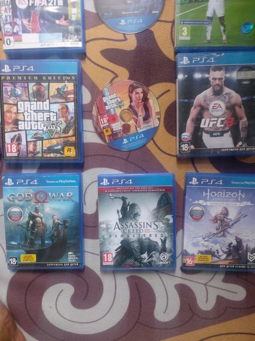 Продам диски на ps4