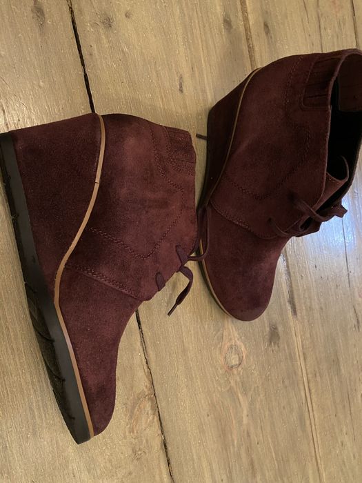 Ботинки размер 37. Замша натуральная