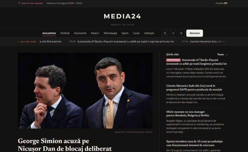Afacere online la cheie – portal de știri pe pilot automat cu Claude AI