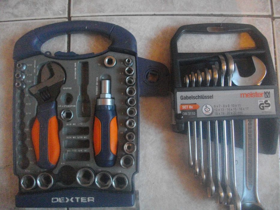 Старо Качество Длета Дърворезба 8бр/ К-т Гаечни Ключове 6-22мм Meister