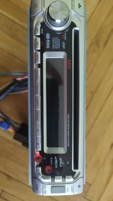 Авто CD радио AEG CS FMP 550 IR