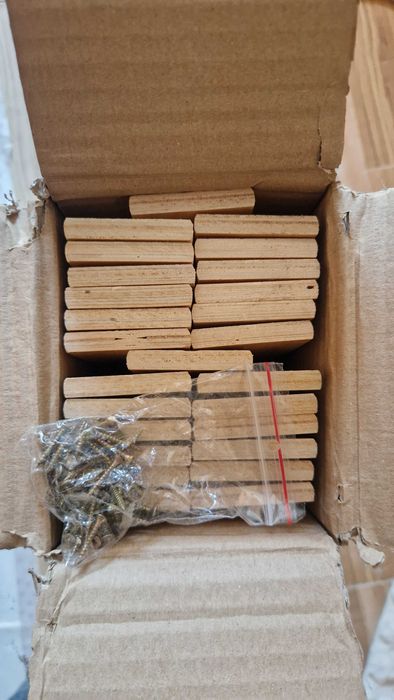 Somiera cu lamele curbate si banda textila 140x190 (2 x 70x190)