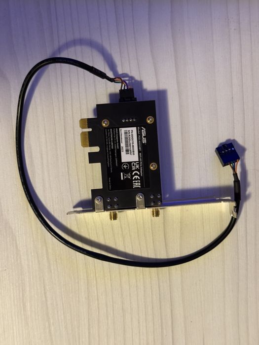 Placa retea adaptor PCIe WiFi 6E