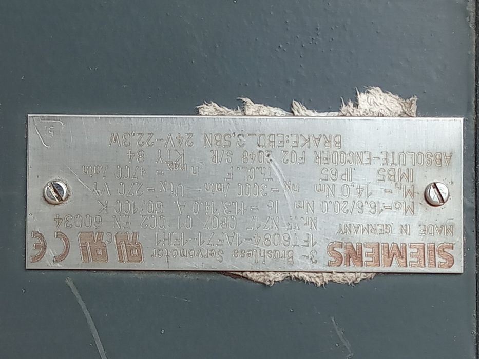 Servomotor brushless cu reductor