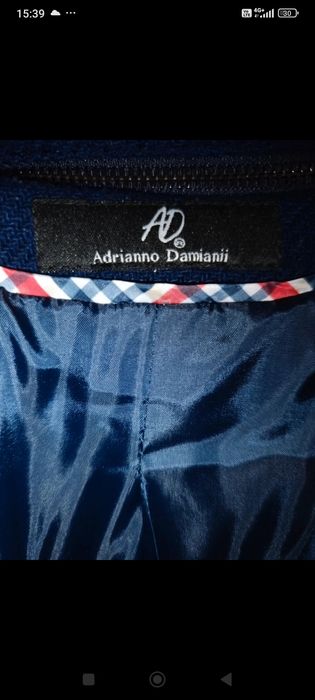 Palton Lână cu guler detașabil Adrianno