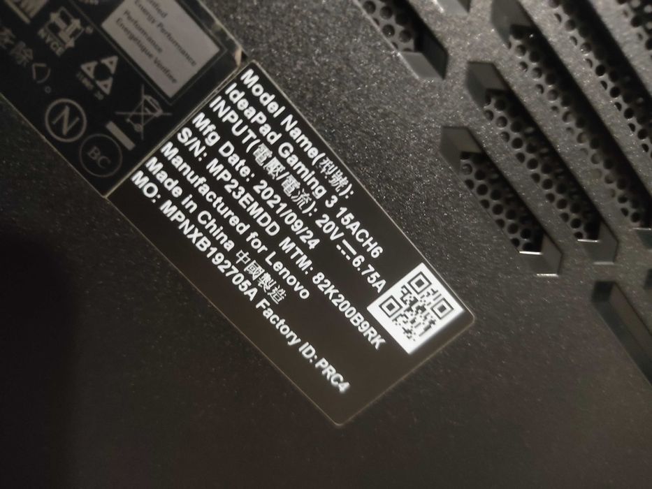 Lenovo IdeaPad gaming 8gb