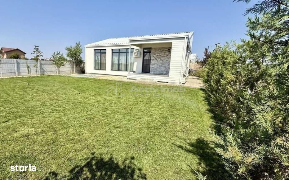 Casa parter moderna - Ostratu - 4 camere - 2 bai - 90mp - 390mp curte