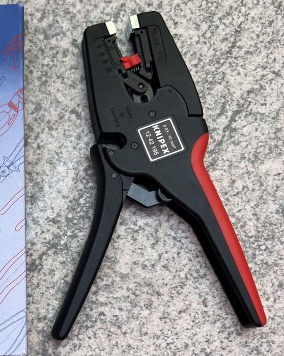 Cleste de dezizolat Knipex maxim 10 mm²