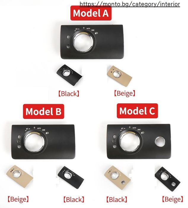 Капак за Превключвател на Фаровете Mercedes ML Class W164 GL monto.bg