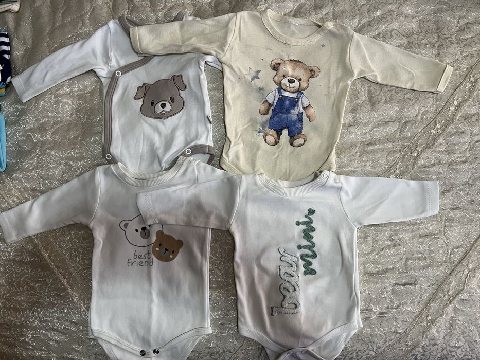 Боди с дълъг ръкав размер 56