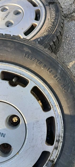 зимни гуми с джанти 14"