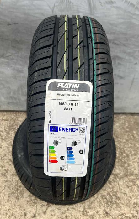 195/60/15 Летни гуми PLATIN 195/60 R15 88V  made in GERMANY! 1956015