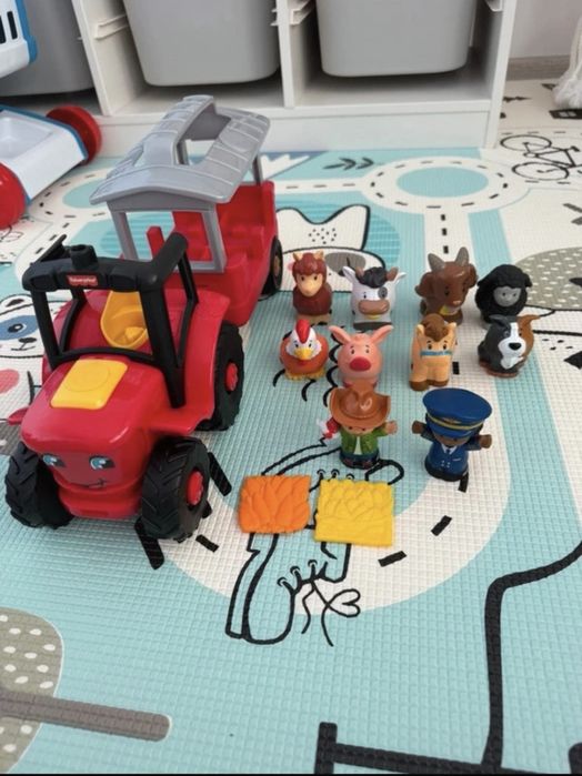 Lot jucarii little people si lego duplo