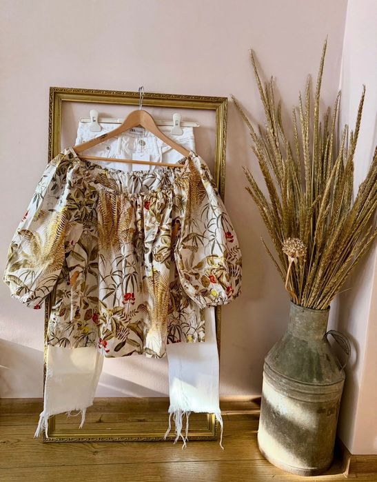 ZARA, H&M, ONLY Нови дамски дънки и тениски