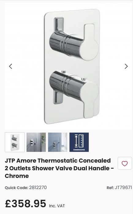 Baterie dus termostata!