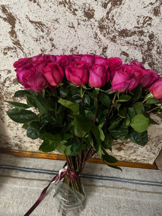 Метровый роза 65штук срочно