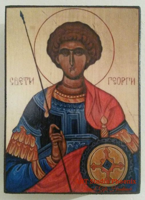 ИКОНИ НА СВЕТЦИ -1-ва част- 20 лв. /р-р 11х8х1,8см/ iconi na svetci