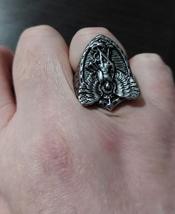 Пръстен Архангел Михаил 316L