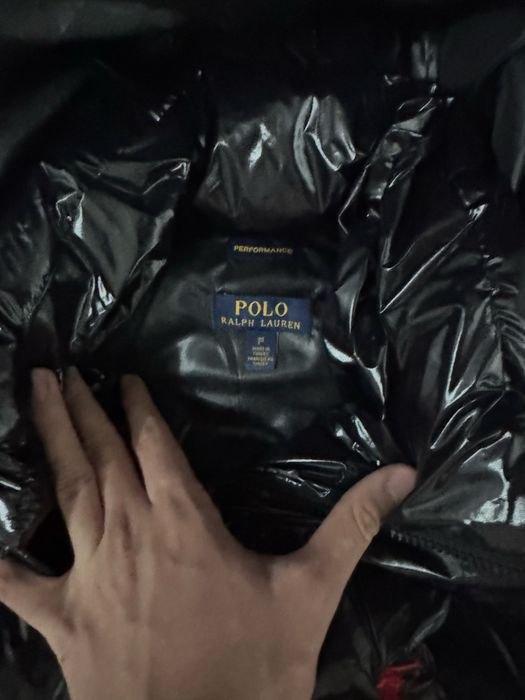 Geaca lucioasa ralph lauren