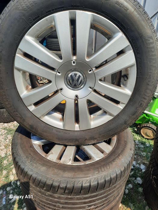 Ляти джанти с гуми 5×112,16цола