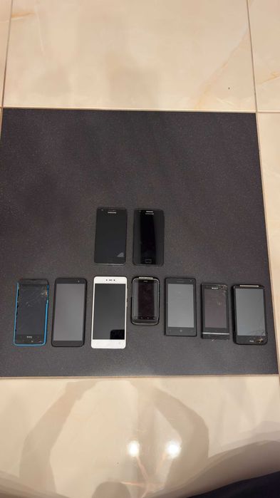 Lot 9 Telefoane Vechi / Retro: Samsung S2, HTC, Lumia, Allview