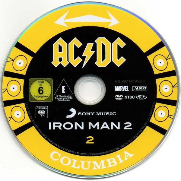 CD+DVD AC/DC - Iron Man 2 (2010) Digibook