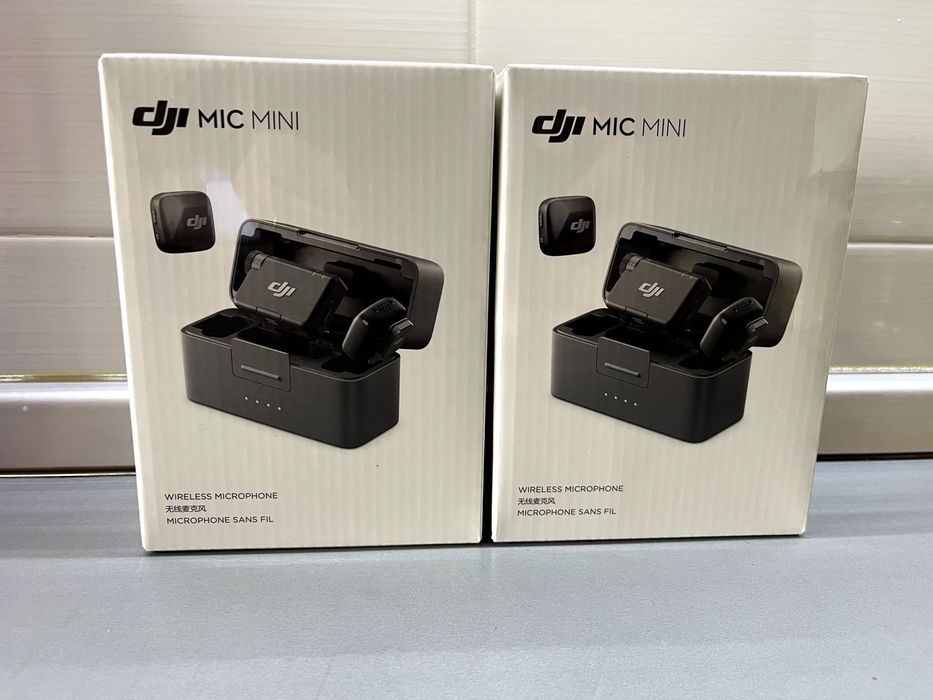 DJI Mic Mini 2TX-1RX Kit microfoane wireless