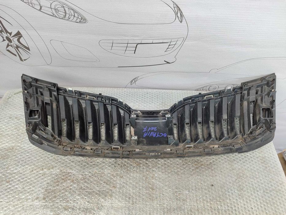 Grila Radiator Skoda Octavia (5E) Break 2013–2019 / Cod OEM 5E0853653C (4B2)