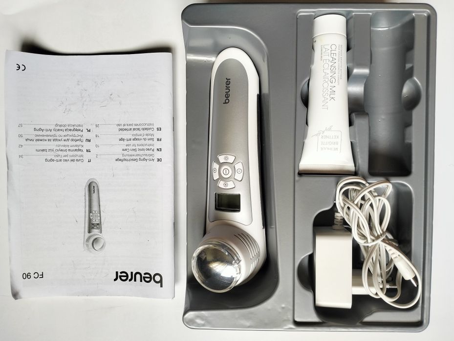 Уред за почистване и антиейджтерапия за кожата на лице