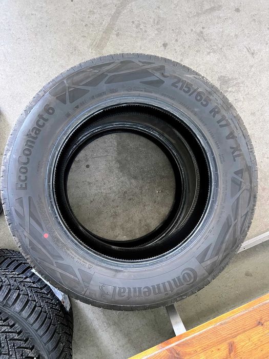 Set 4 anvelope vară noi Continental EcoContact 6 215/65 R17 103V XL