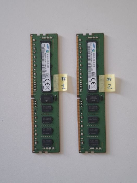 2 x 8 gb RAM GDDR4 ECC (pentru server si workstation)