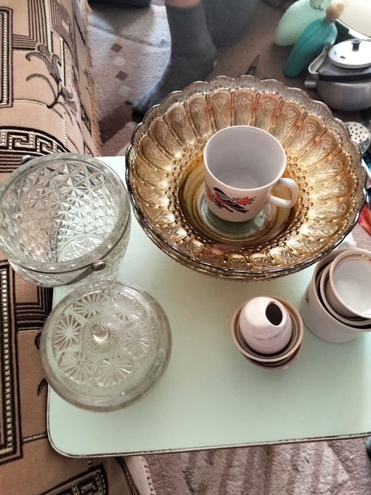 Посуда стеклянная,