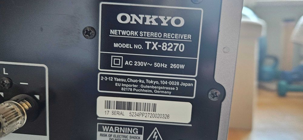 Onkyo TX 8270 Network Stereo receiver amplifier