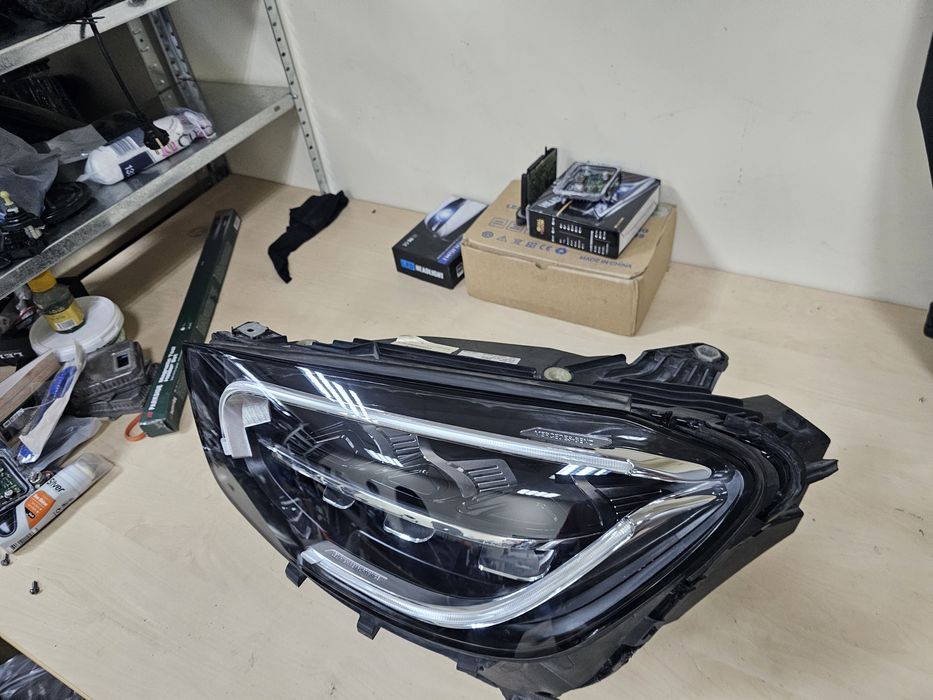Ляв фар Mercedes GLC W253 LED lqv far мерцедес глц
