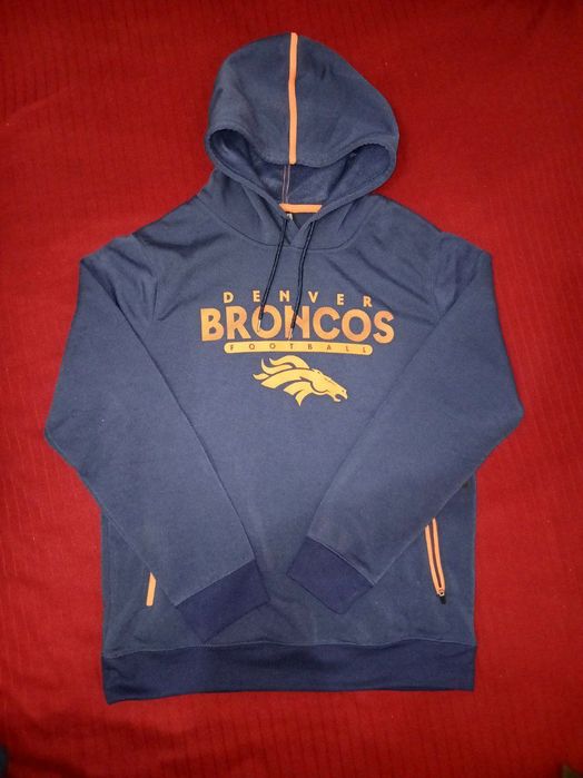 Из США, толстовка с капюшоном от бренда Denver Broncos