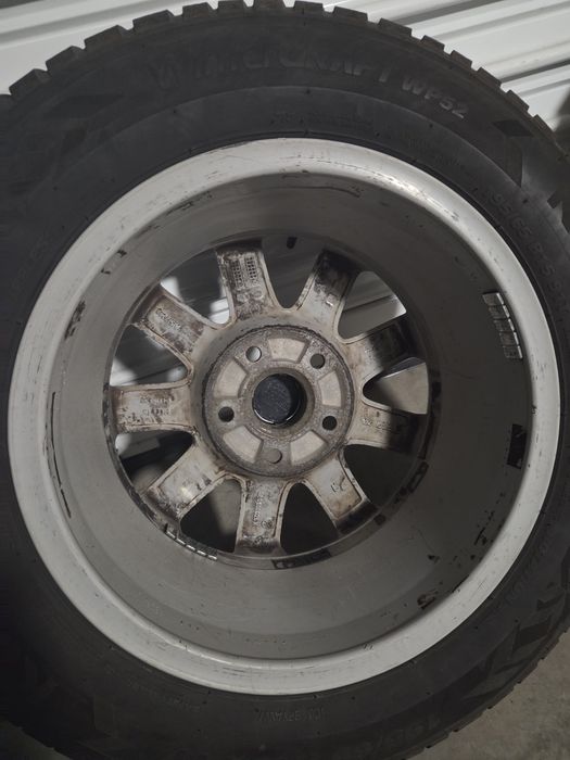 Джанти 15" 5x112 7J ET37 със зимни гуми 195/65R15 | VW AUDI SEAT SKODA
