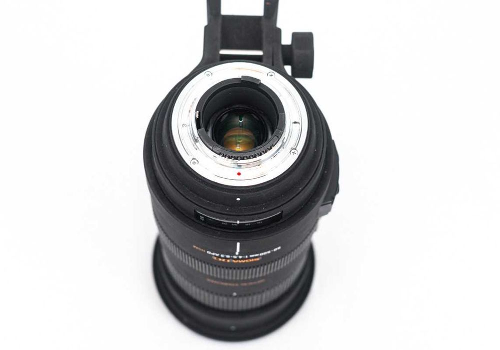 Sigma 50-500 mm f/4.5-6.3 APO DG OS HSM pentru Nikon F - Super-Telephoto Zoom