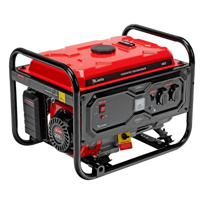 Generator pe benzina RS-4000, 3,3 kW, 230V, pornire manuala