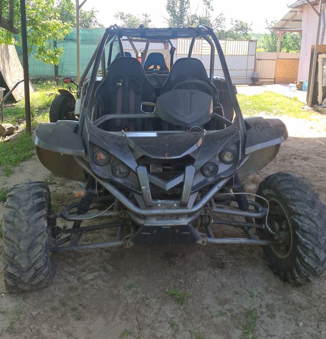 Buggy 500cc Cf Moto 4x4 înmatriculat numar negru.
