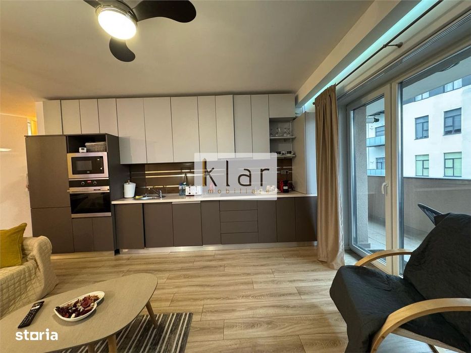 Apartament  2 camere 57mp,garaj, balcon, Centru, zona NTT Data