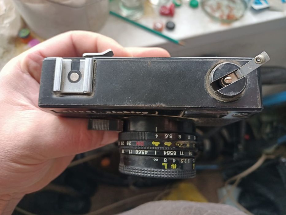 Силуэт -электро фотоаппарат рабочий