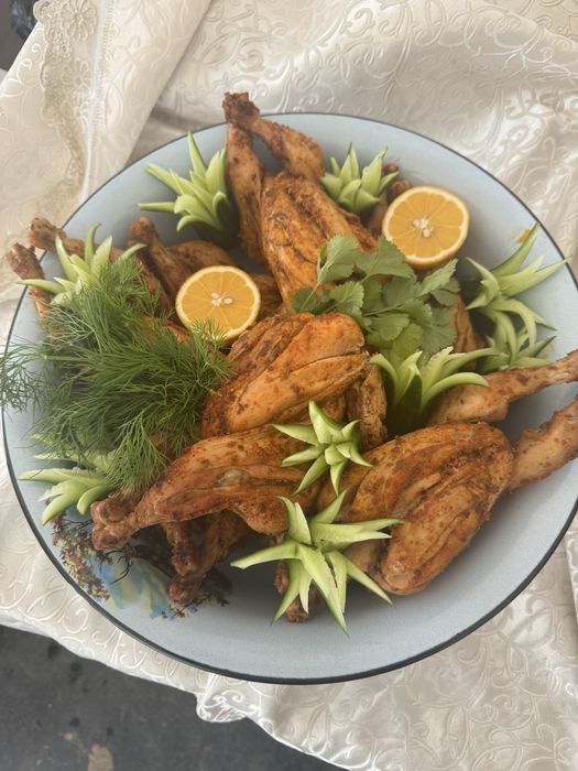 Tandir gosht va tovuq (joja)
