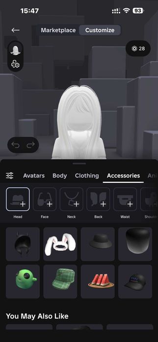 ROBLOX аккаунт женский