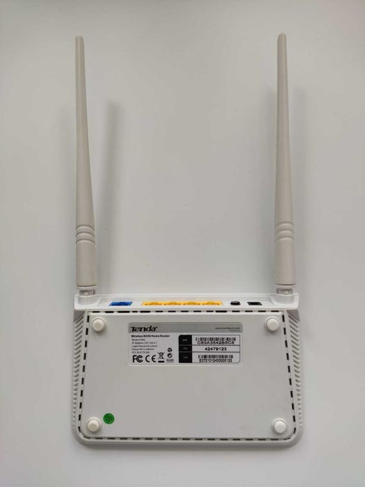 Router Wireless Tenda N300, Model F300, 2,4GHz, 5 dBi, 300 Mbps, Nou ...