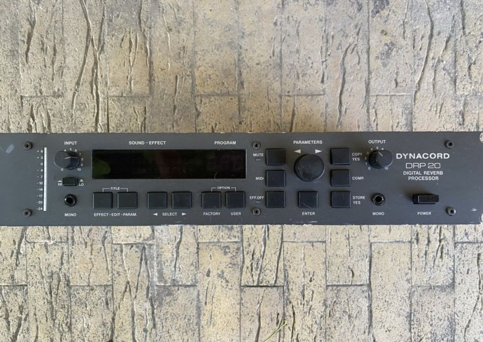 Dynacord DRP20 procesor efecte