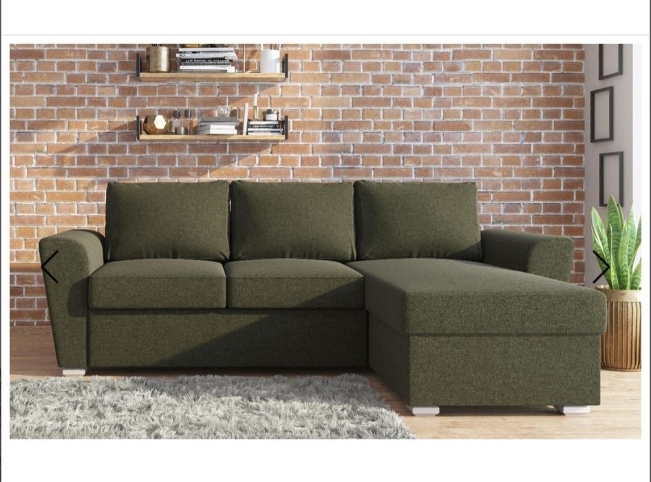 Разтегателен ъглов диван
